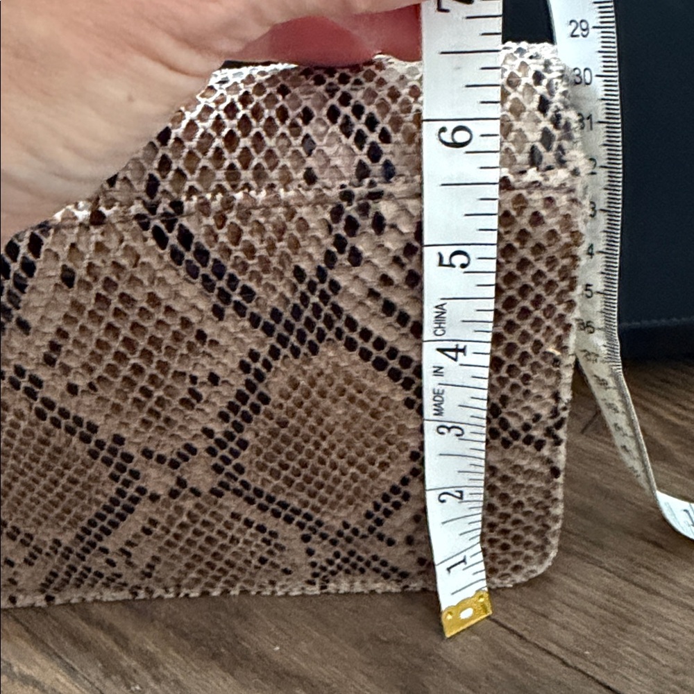 Python Crossbody / Clutch / Shoulder Bag - image 4